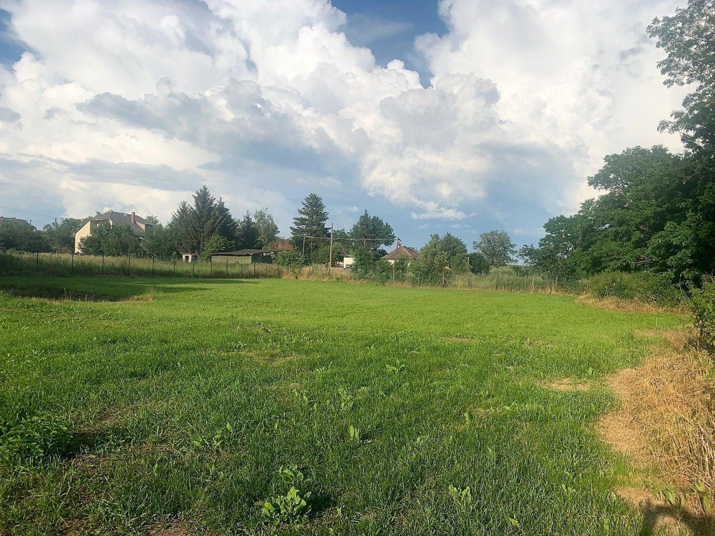 MAĎARSKO -  ZA OBCOU BUZICA PEKNÝ STAVEBNÝ POZEMOK 2.000 M2, IS PRI POZEMKU.