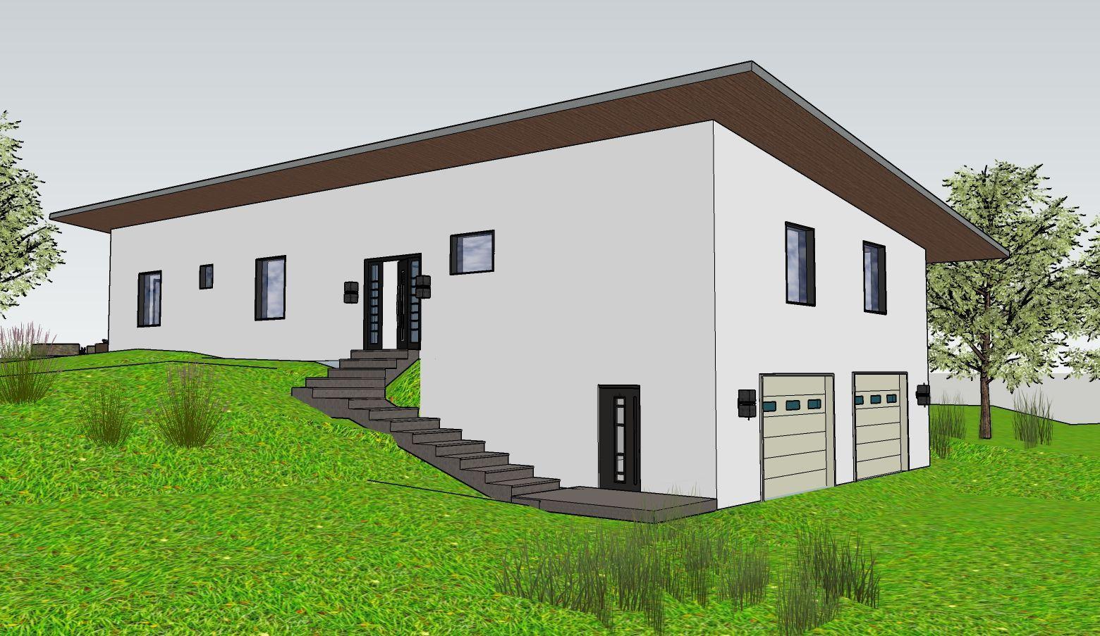 REZERVOVANÉ - BIDOVCE - STAVEBNÝ POZEMOK 714 M2, PROJEKT  PRE STAVEBNÉ POVOLENIE.