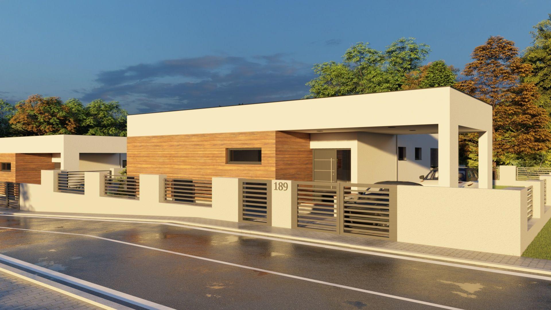 HANISKA - 4 IZBOVÝ DIZAJNOVÝ DOM S TERASOU, V NOVEJ LOKALITE