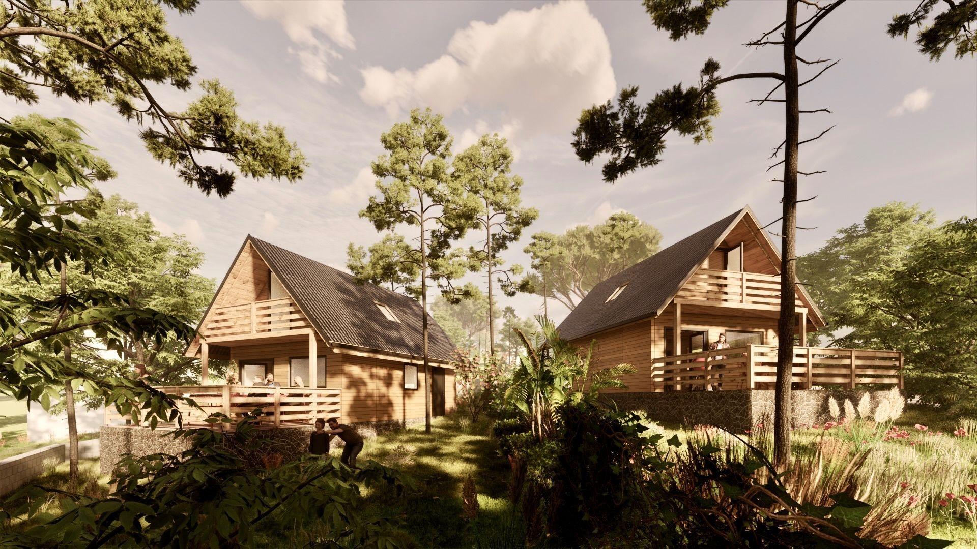 DOMAŠA - HOLČÍKOVCE, CELOROČNE OBÝVATEĽNÁ CHATA S VÝHĽADOM NA VODU.