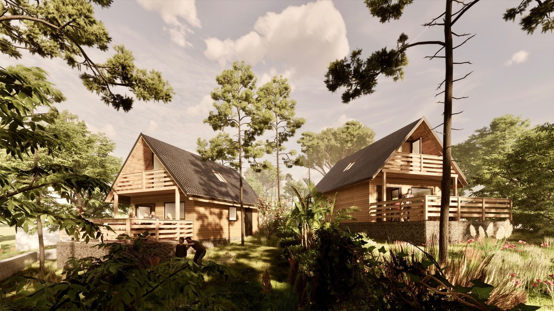 DOMAŠA - HOLČÍKOVCE, CELOROČNE OBÝVATEĽNÁ CHATA S VÝHĽADOM NA VODU.