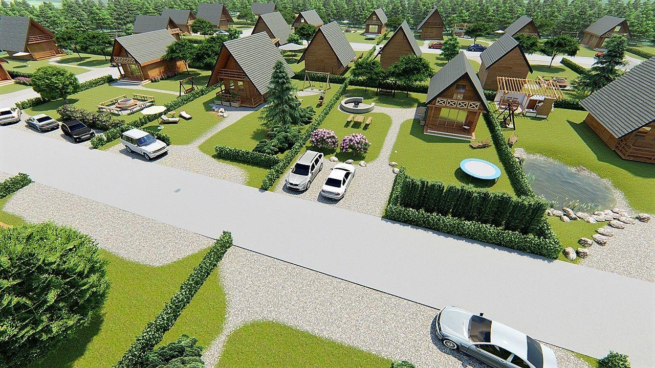 RELAX PARK KYSAK BREZIE -  STAVEBNÝ POZEMOK NA DOM - CHATU 545 M2.