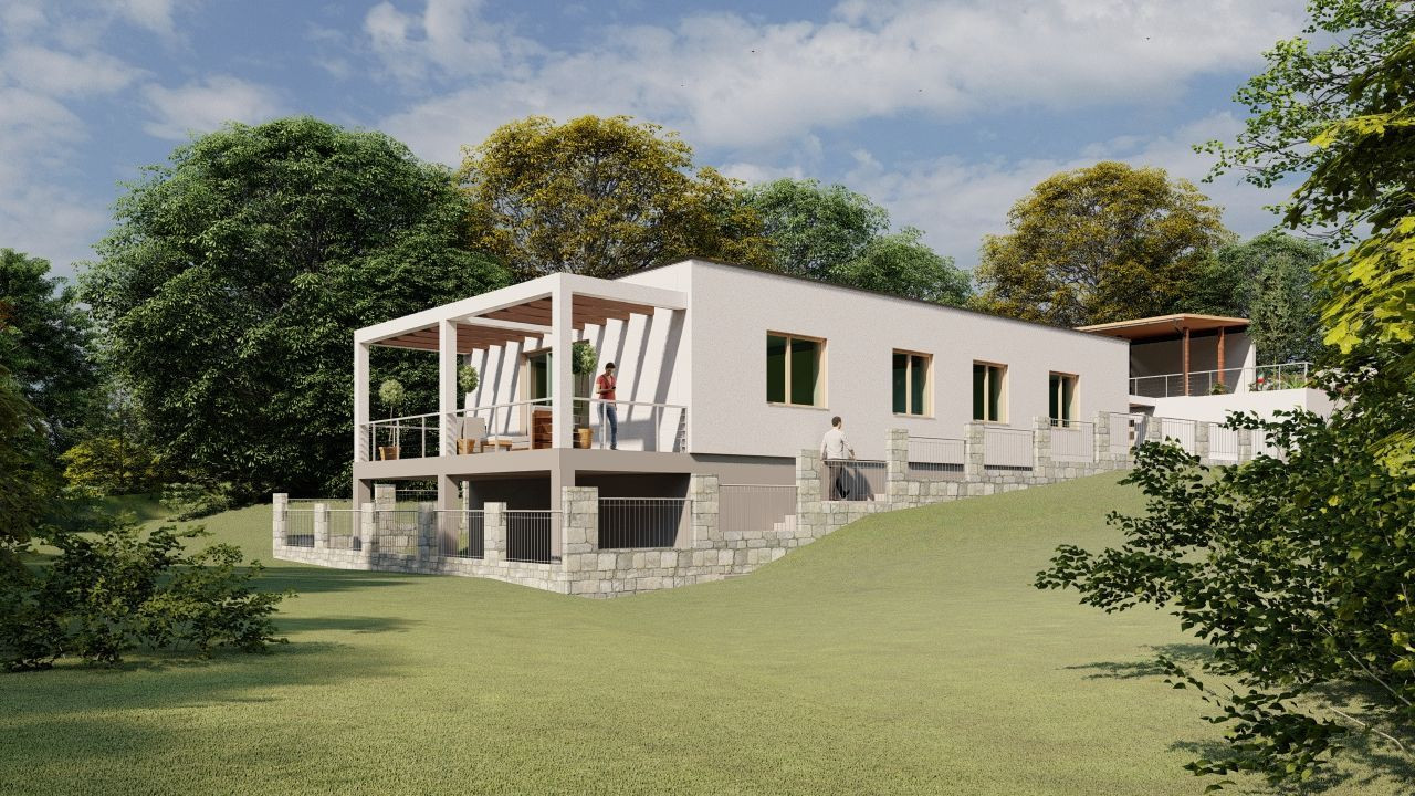 ROZHANOVCE - KVALITNÁ MODERNÁ NOVOSTAVBA 4 IZBOVÉHO RD V STAVE HOLODOM, POZEMOK 549 M2.