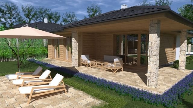 SLANEC  - MUROVANÝ 4 IZBOVÝ PEKNÝ RD HOLODOM 150 M2 S TERASOU 35 m2.