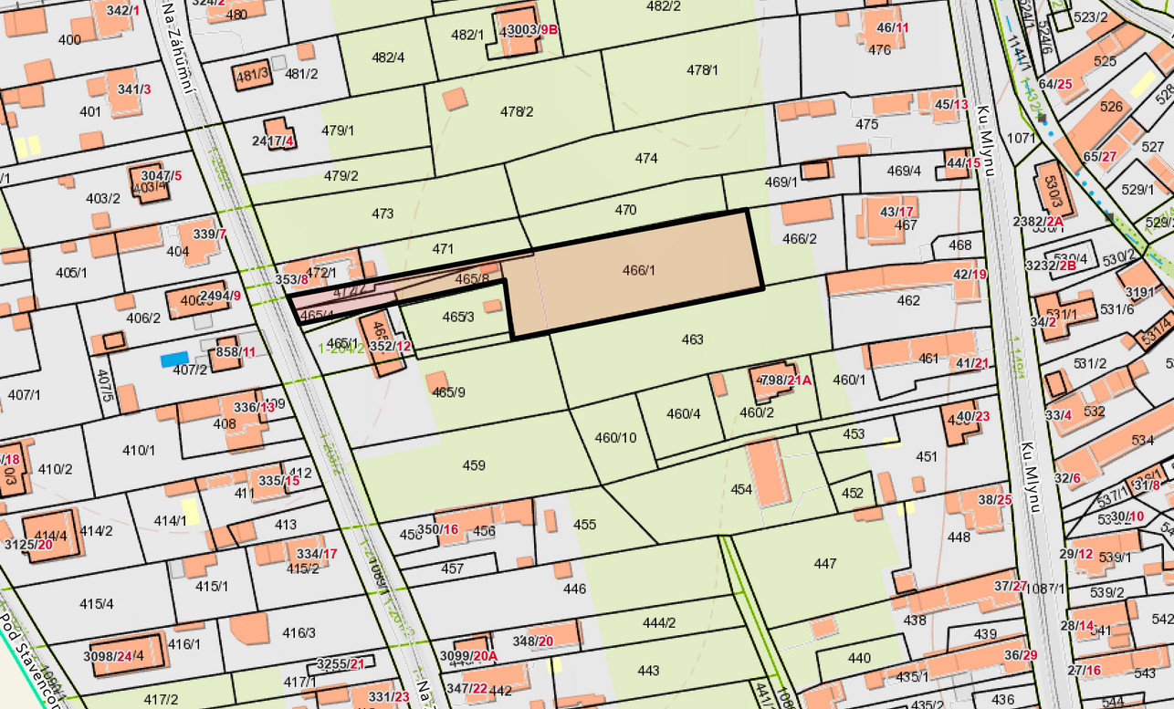 ŠACA - STAVEBNÝ POZEMOK VHIODNÝ NA VÝSTAVBU RD AJ DEVELOPERSKÝ PROJEKT
