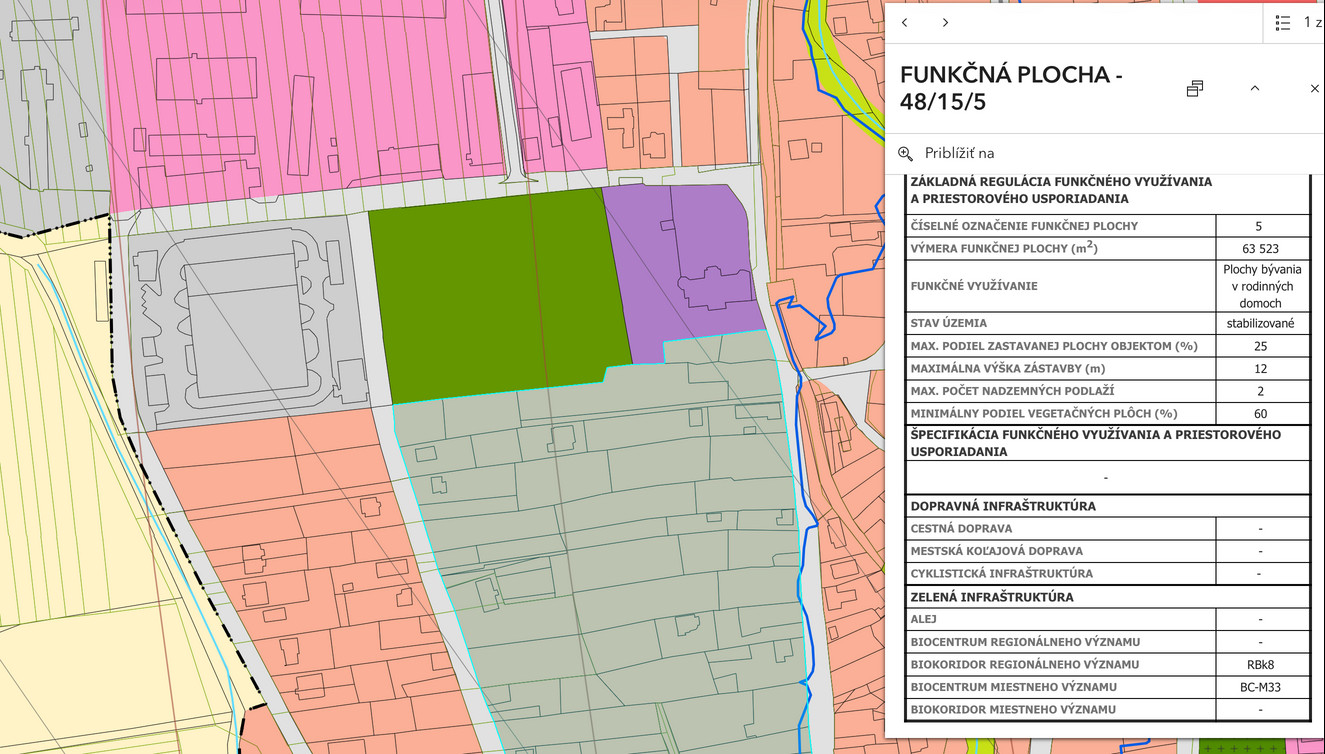 ŠACA - STAVEBNÝ POZEMOK VHIODNÝ NA VÝSTAVBU RD AJ DEVELOPERSKÝ PROJEKT