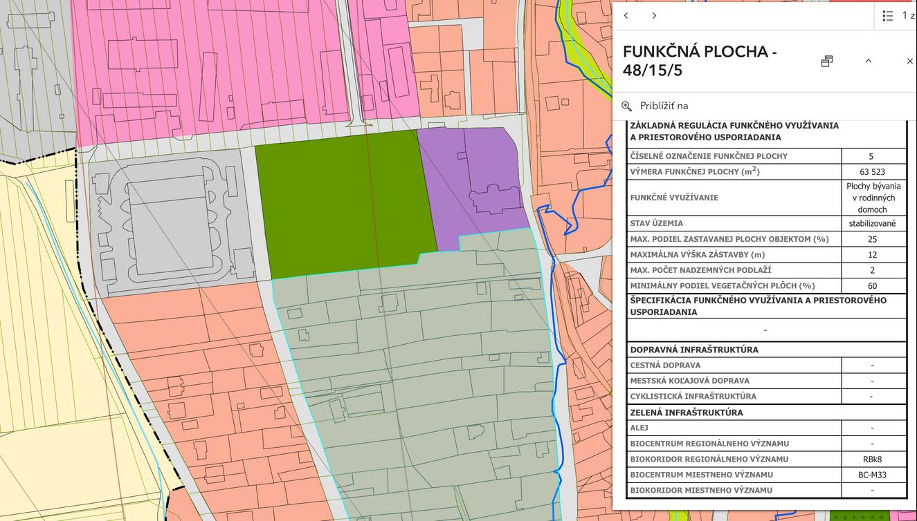 ŠACA - STAVEBNÝ POZEMOK VHIODNÝ NA VÝSTAVBU RD AJ DEVELOPERSKÝ PROJEKT