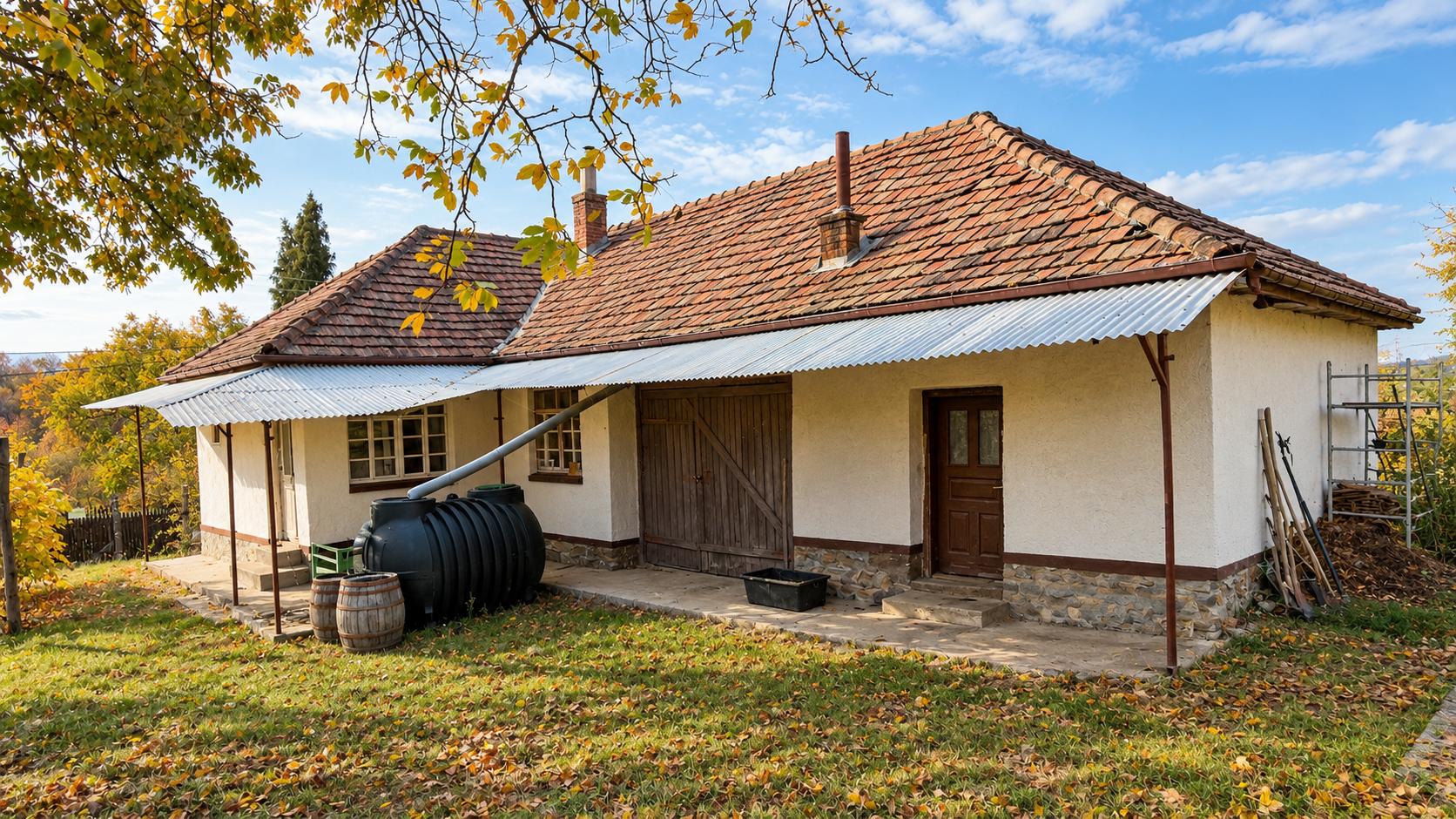 MAĎARSKO - VAGASHUTA - PRIESTRANNÝ 3 IZBOVÝ RODINNÝ DOM V TICHOM PROSTREDÍ.