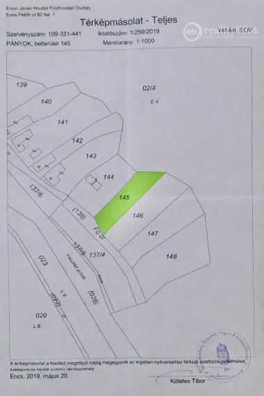 MAĎARSKO - PANYOK PEKNÝ STAVEBNÝ POZEMOK 833 M2