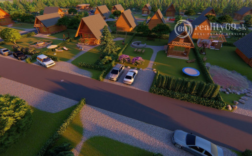 RELAX PARK KYSAK BREZIE - POZEMOK S IS - NA CHATU 464 M2.