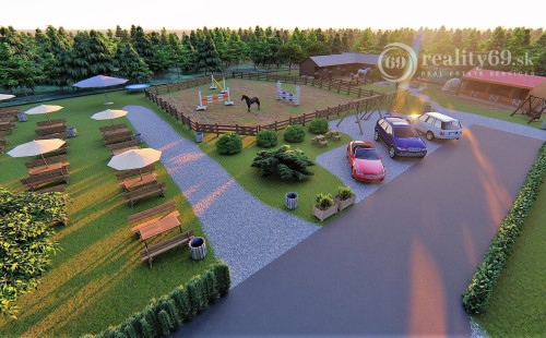 RELAX PARK KYSAK BREZIE - POZEMOK S IS - NA CHATU 464 M2.