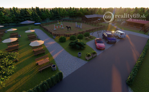 RELAX PARK KYSAK BREZIE - POZEMOK S IS - NA CHATU 464 M2.