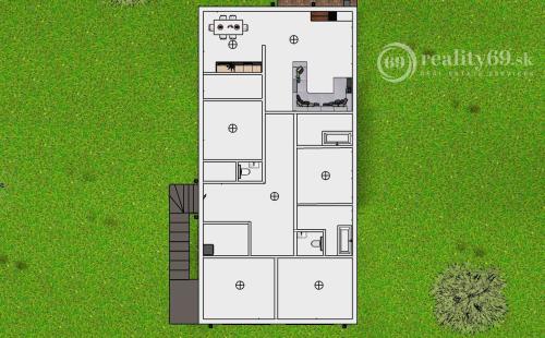 REZERVOVANÉ - BIDOVCE - STAVEBNÝ POZEMOK 714 M2, PROJEKT  PRE STAVEBNÉ POVOLENIE.