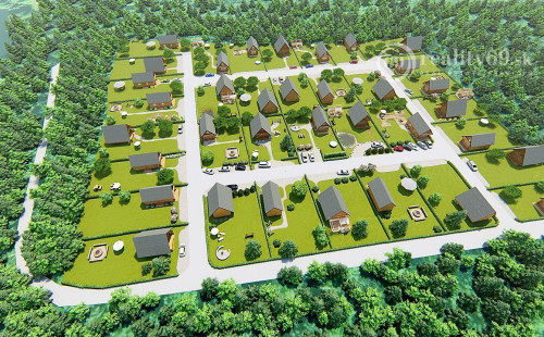 RELAX PARK KYSAK BREZIE - POZEMOK NA CHATU 545 M2.