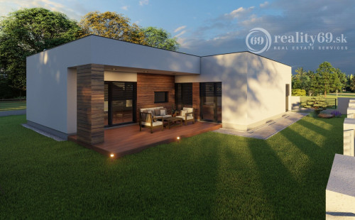 HANISKA - 4 IZBOVÝ DIZAJNOVÝ DOM S TERASOU, V NOVEJ LOKALITE