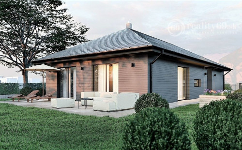 RUSKOV - HOLODOM 138 M2 - 4 IZBY, KUCHYŇA, KÚPEĽŇA, WC.