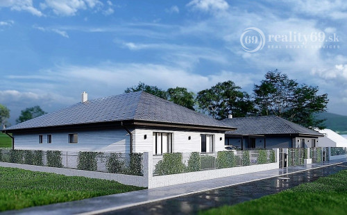 RUSKOV - HOLODOM 138 M2 - 4 IZBY, KUCHYŇA, KÚPEĽŇA, WC.