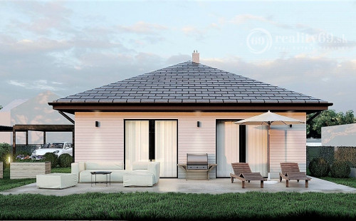 RUSKOV - HOLODOM 138 M2 - 4 IZBY, KUCHYŇA, KÚPEĽŇA, WC.