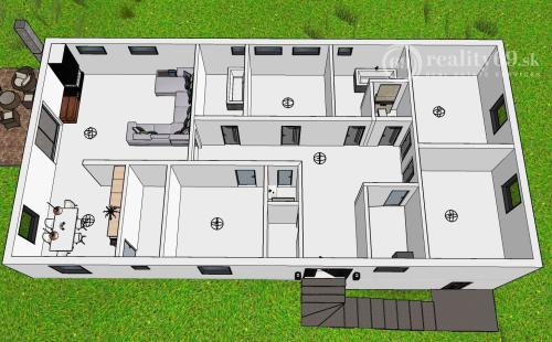 BIDOVCE - STAVEBNÝ POZEMOK 714 M2, PROJEKT  PRE STAVEBNÉ POVOLENIE.