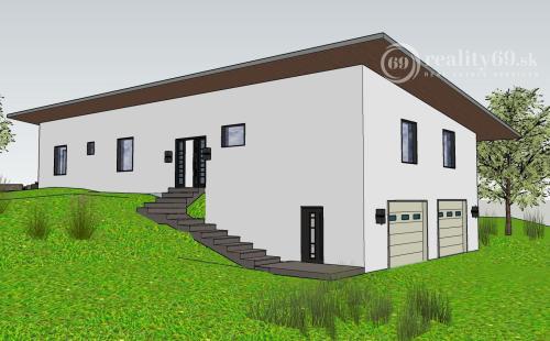 BIDOVCE - STAVEBNÝ POZEMOK 714 M2, PROJEKT  PRE STAVEBNÉ POVOLENIE.