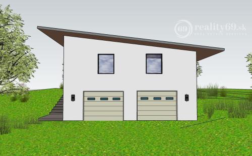 BIDOVCE - STAVEBNÝ POZEMOK 714 M2, PROJEKT  PRE STAVEBNÉ POVOLENIE.