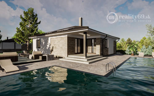 ĎURĎOŠÍK - 4 IZBOVÝ DIZAJNOVÝ DOM 109 M2, TERASA, V NOVEJ LOKALITE