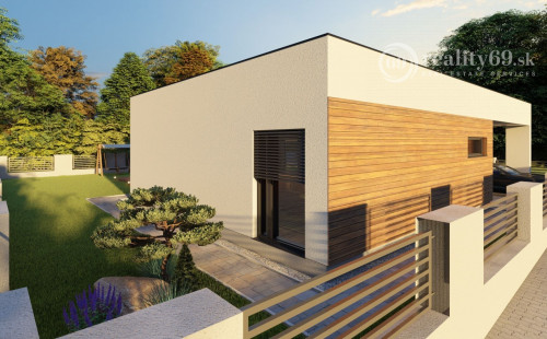 REZERVOVANÉ - HANISKA - KVALITNÁ NOVOSTAVBA 4 IZBOVÉHO RD, GARÁŽOVÉ STÁTIE, TERASA.