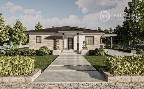 ĎURĎOŠÍK - 4 IZBOVÝ DIZAJNOVÝ DOM 109 M2, TERASA, V NOVEJ LOKALITE