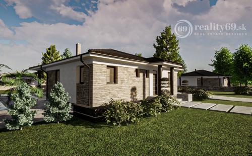 ĎURĎOŠÍK - 4 IZBOVÝ DIZAJNOVÝ DOM 109 M2, TERASA, V NOVEJ LOKALITE