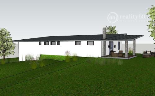 BIDOVCE - STAVEBNÝ POZEMOK 714 M2, PROJEKT  PRE STAVEBNÉ POVOLENIE.