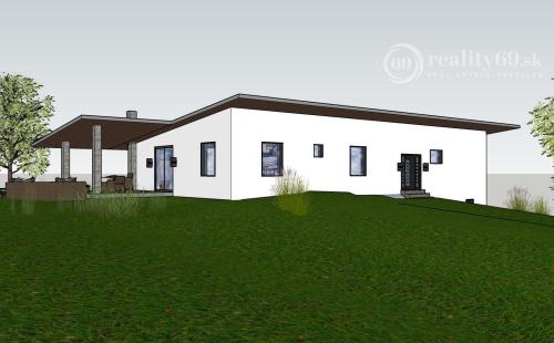 BIDOVCE - STAVEBNÝ POZEMOK 714 M2, PROJEKT  PRE STAVEBNÉ POVOLENIE.