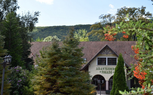 MAĎARSKO - TELKIBÁNYA  ARANYGOMBOS FOGADÓ WELNES  REŠTAURÁCIA.