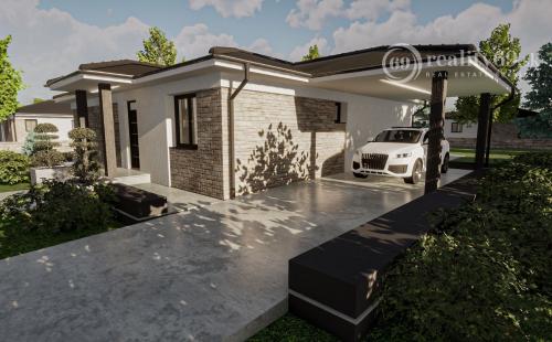 ĎURĎOŠÍK - 4 IZBOVÝ DIZAJNOVÝ DOM 109 M2, TERASA, V NOVEJ LOKALITE