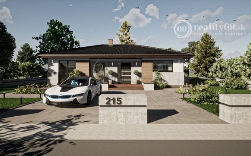 ROZHANOVCE - TEHLOVÝ 4 IZBOVÝ RD 110 M2 S TERASOU, PEKNÁ NOVOSTAVBA HOLODOMU.