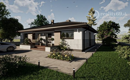 ROZHANOVCE - TEHLOVÝ 4 IZBOVÝ RD 110 M2 S TERASOU, PEKNÁ NOVOSTAVBA HOLODOMU.