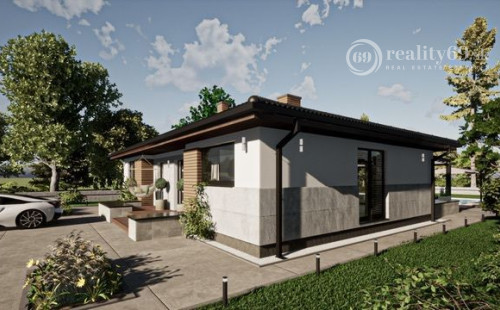 ROZHANOVCE - TEHLOVÝ 4 IZBOVÝ RD 110 M2 S TERASOU, PEKNÁ NOVOSTAVBA HOLODOMU.