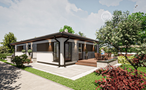 ROZHANOVCE - TEHLOVÝ 4 IZBOVÝ PEKNÝ RD 117 M2 S TERASOU, NOVOSTAVBA HOLODOM.