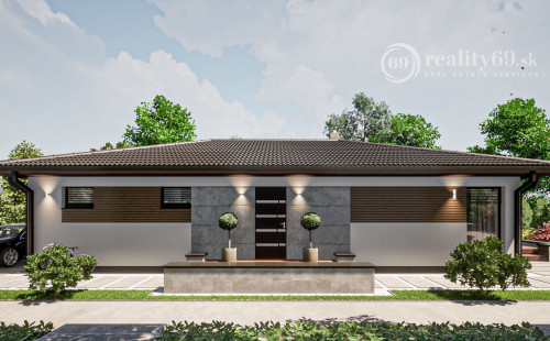 ROZHANOVCE - TEHLOVÝ 4 IZBOVÝ PEKNÝ RD 117 M2 S TERASOU, NOVOSTAVBA HOLODOM.