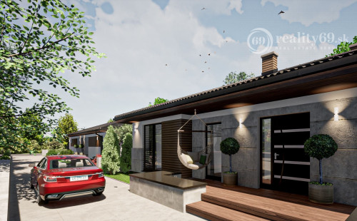 ROZHANOVCE - TEHLOVÝ 4 IZBOVÝ PEKNÝ RD 117 M2 S TERASOU, NOVOSTAVBA HOLODOM.