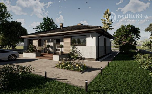 ROZHANOVCE - TEHLOVÝ 4 IZBOVÝ RD 110 M2 S TERASOU, PEKNÁ NOVOSTAVBA HOLODOMU.