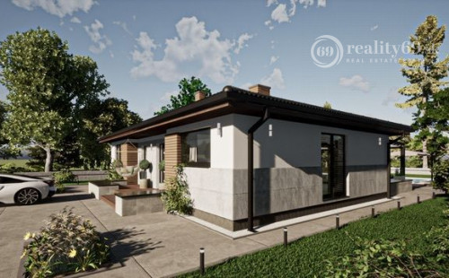 ROZHANOVCE - TEHLOVÝ 4 IZBOVÝ RD 110 M2 S TERASOU, PEKNÁ NOVOSTAVBA HOLODOMU.