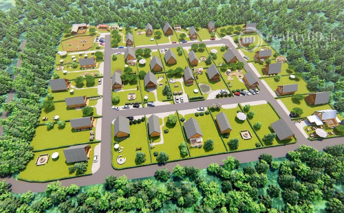 RELAX PARK KYSAK BREZIE - POZEMOK NA CHATU 545 M2.