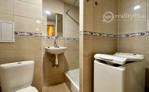 SEVER -  OBRANCOV MIERU - PEKNÝ TEHLOVÝ BYT PO REKONŠTRUKCII 55 M2 S BALKÓNOM.