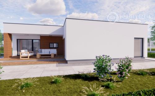 HANISKA - KVALITNÁ NOVOSTAVBA 4 IZBOVÉHO RD, GARÁŽOVÉ STÁTIE, TERASA.