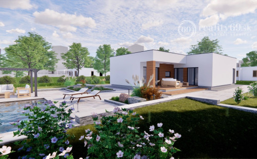 HANISKA - KVALITNÁ NOVOSTAVBA 4 IZBOVÉHO RD, GARÁŽOVÉ STÁTIE, TERASA.