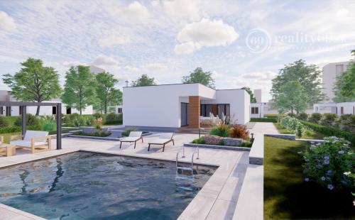 HANISKA - KVALITNÁ NOVOSTAVBA 4 IZBOVÉHO RD, GARÁŽOVÉ STÁTIE, TERASA.