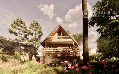 DOMAŠA - HOLČÍKOVCE, CELOROČNE OBÝVATEĽNÁ CHATA S VÝHĽADOM NA VODU.