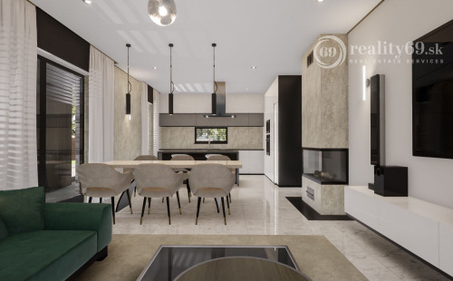 HANISKA - RD DOM NA KĽÚČ NOVOSTAVBA 4 IZBOVÉHO DOMU V NOVEJ LOKALITE.