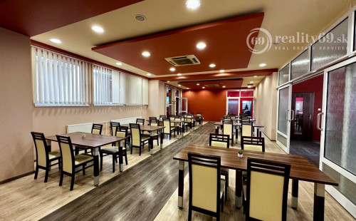 ČAŇA - LUKRATÍVNA REŠTAURÁCIA NA FREKVENTOVANOM MIESTE