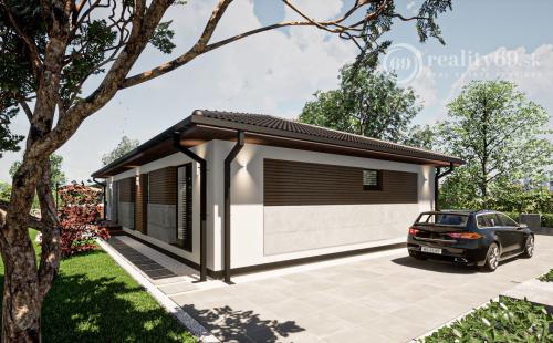 ROZHANOVCE - TEHLOVÝ 4 IZBOVÝ PEKNÝ RD 117 M2 S TERASOU, NOVOSTAVBA HOLODOM.